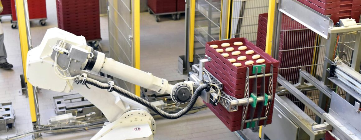 Robotics voeding kratten